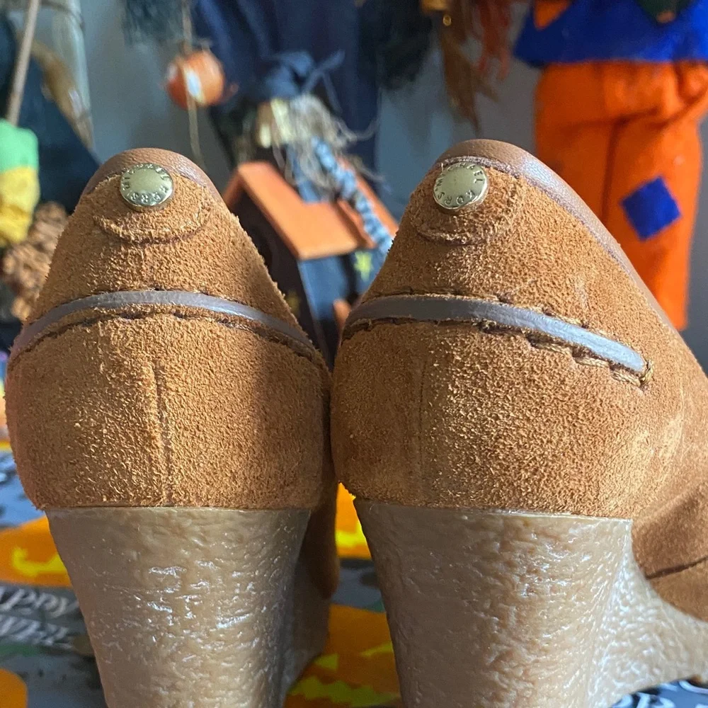 Michael Kors Brown Suede Loafers - Picture 4 of 5